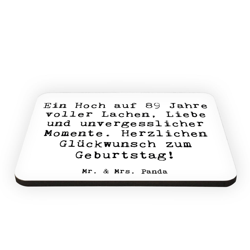 Magnet Spruch 89. Geburtstag Kühlschrankmagnet, Pinnwandmagnet, Souvenir Magnet, Motivmagnete, Dekomagnet, Whiteboard Magnet, Notiz Magnet, Kühlschrank Dekoration, Geburtstag, Geburtstagsgeschenk, Geschenk