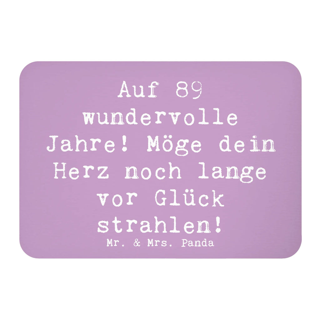 Magnet Spruch 89. Geburtstag Kühlschrankmagnet, Pinnwandmagnet, Souvenir Magnet, Motivmagnete, Dekomagnet, Whiteboard Magnet, Notiz Magnet, Kühlschrank Dekoration, Geburtstag, Geburtstagsgeschenk, Geschenk