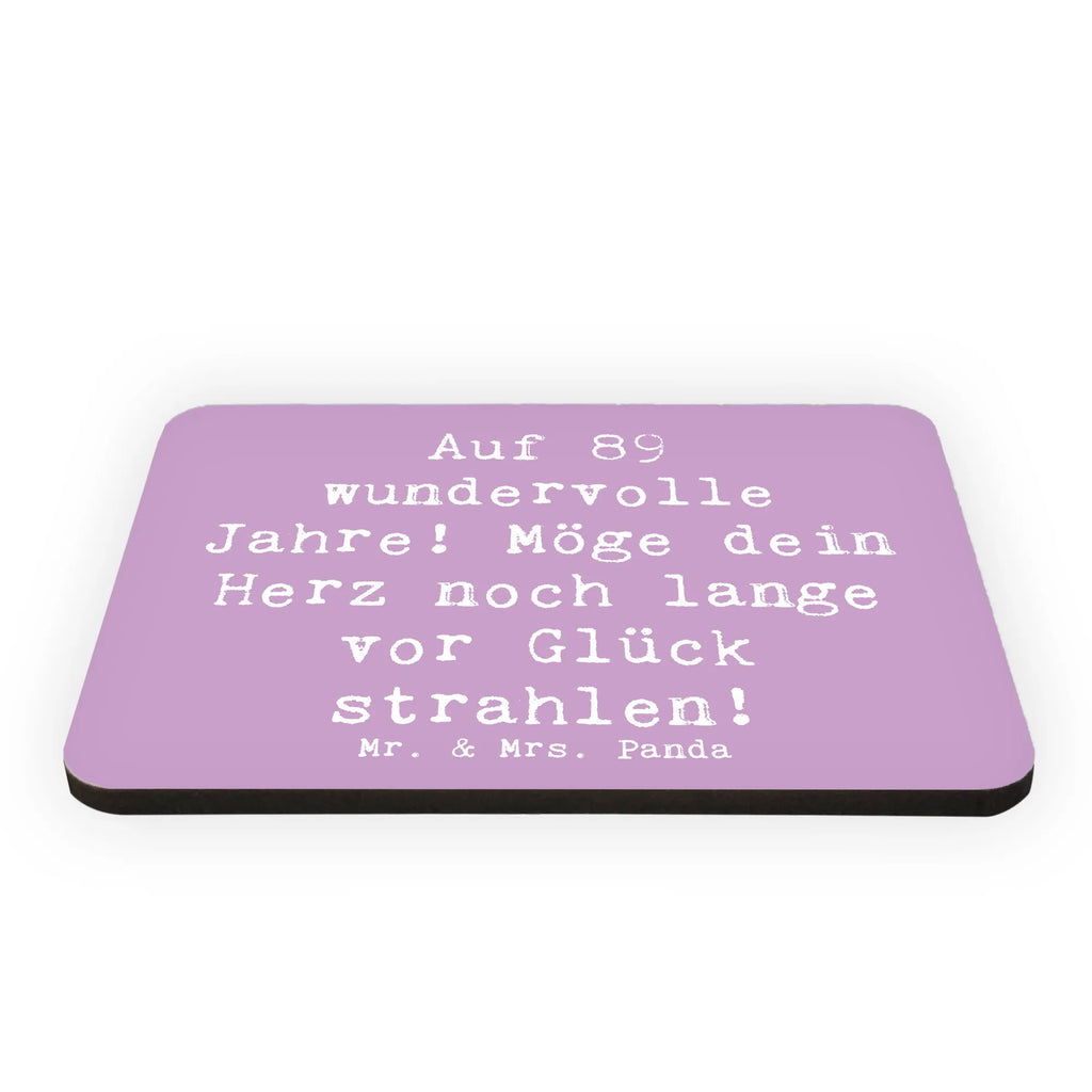 Magnet Spruch 89. Geburtstag Kühlschrankmagnet, Pinnwandmagnet, Souvenir Magnet, Motivmagnete, Dekomagnet, Whiteboard Magnet, Notiz Magnet, Kühlschrank Dekoration, Geburtstag, Geburtstagsgeschenk, Geschenk