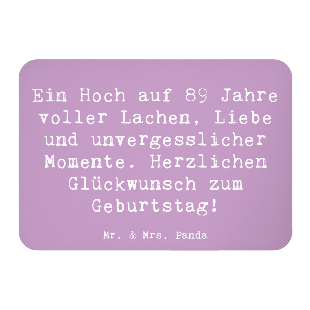 Magnet Spruch 89. Geburtstag Kühlschrankmagnet, Pinnwandmagnet, Souvenir Magnet, Motivmagnete, Dekomagnet, Whiteboard Magnet, Notiz Magnet, Kühlschrank Dekoration, Geburtstag, Geburtstagsgeschenk, Geschenk