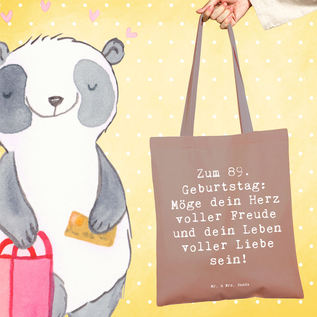 Tragetasche Spruch 89. Geburtstag Freude Beuteltasche, Beutel, Einkaufstasche, Jutebeutel, Stoffbeutel, Tasche, Shopper, Umhängetasche, Strandtasche, Schultertasche, Stofftasche, Tragetasche, Badetasche, Jutetasche, Einkaufstüte, Laptoptasche, Geburtstag, Geburtstagsgeschenk, Geschenk