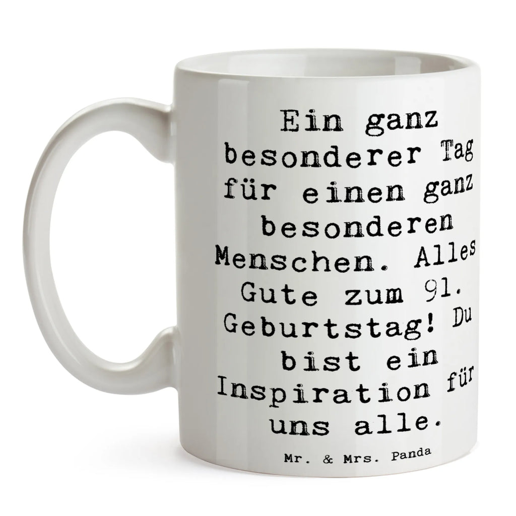 Tasse Spruch 91. Geburtstag Tasse, Kaffeetasse, Teetasse, Becher, Kaffeebecher, Teebecher, Keramiktasse, Porzellantasse, Büro Tasse, Geschenk Tasse, Tasse Sprüche, Tasse Motive, Kaffeetassen, Tasse bedrucken, Designer Tasse, Cappuccino Tassen, Schöne Teetassen, Geburtstag, Geburtstagsgeschenk, Geschenk