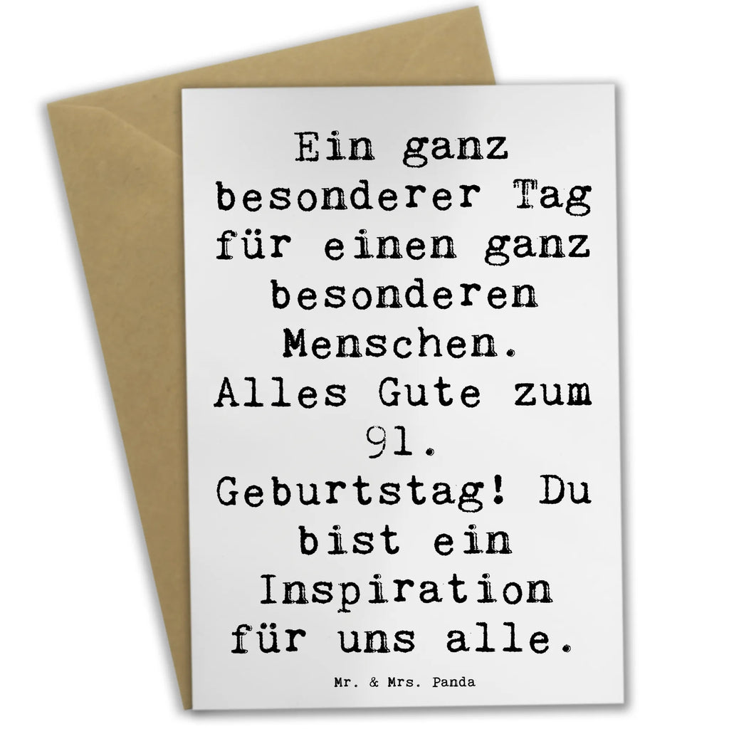 Grußkarte Spruch 91. Geburtstag Grußkarte, Klappkarte, Einladungskarte, Glückwunschkarte, Hochzeitskarte, Geburtstagskarte, Karte, Ansichtskarten, Geburtstag, Geburtstagsgeschenk, Geschenk