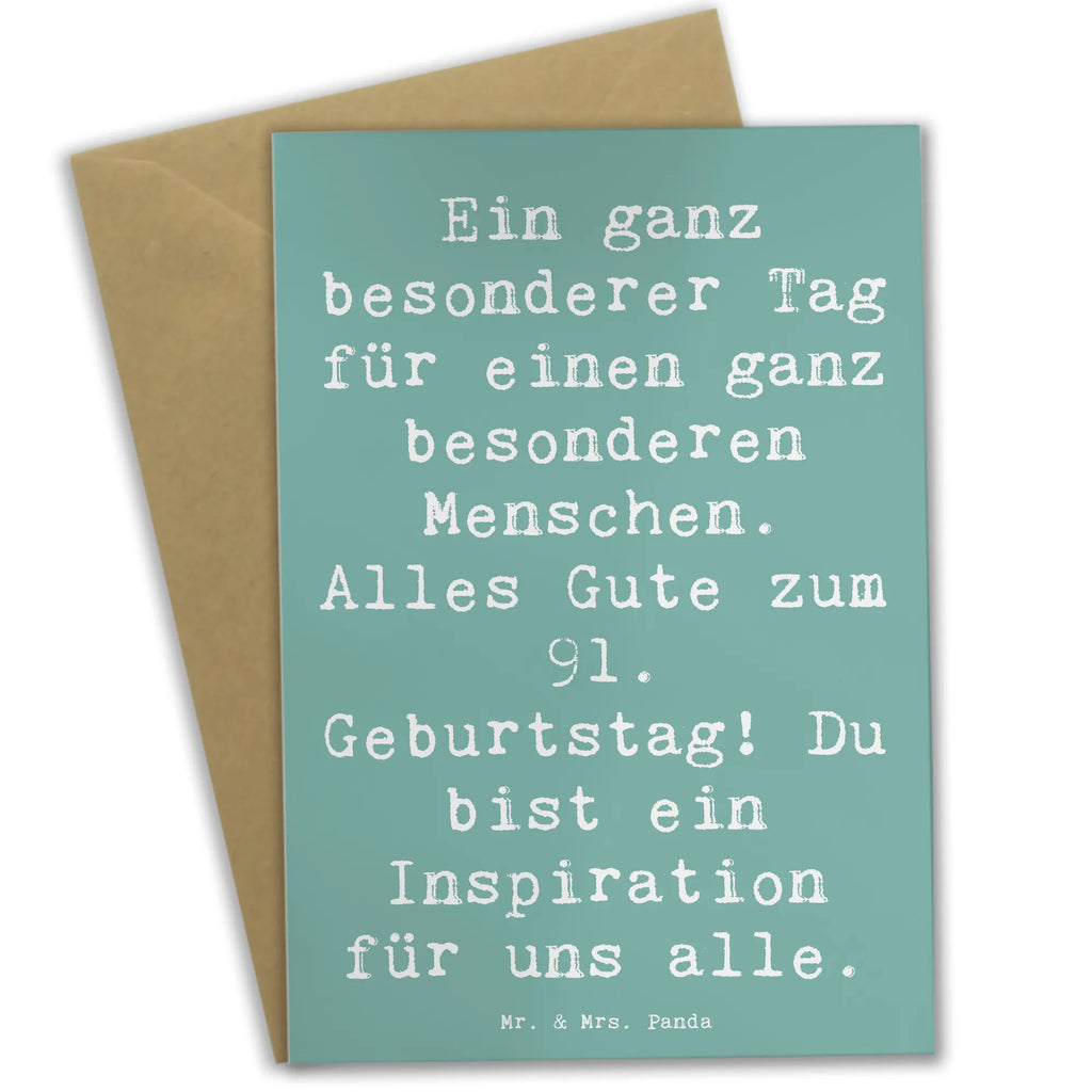 Grußkarte Spruch 91. Geburtstag Grußkarte, Klappkarte, Einladungskarte, Glückwunschkarte, Hochzeitskarte, Geburtstagskarte, Karte, Ansichtskarten, Geburtstag, Geburtstagsgeschenk, Geschenk