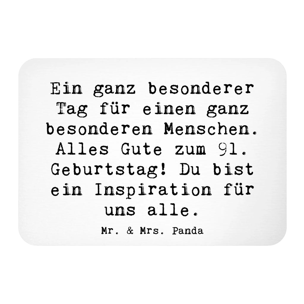 Magnet Spruch 91. Geburtstag Kühlschrankmagnet, Pinnwandmagnet, Souvenir Magnet, Motivmagnete, Dekomagnet, Whiteboard Magnet, Notiz Magnet, Kühlschrank Dekoration, Geburtstag, Geburtstagsgeschenk, Geschenk