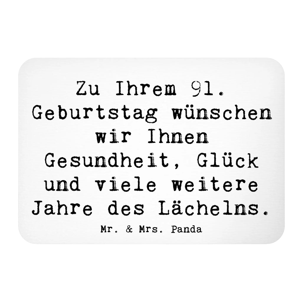 Magnet Spruch 91. Geburtstag Kühlschrankmagnet, Pinnwandmagnet, Souvenir Magnet, Motivmagnete, Dekomagnet, Whiteboard Magnet, Notiz Magnet, Kühlschrank Dekoration, Geburtstag, Geburtstagsgeschenk, Geschenk