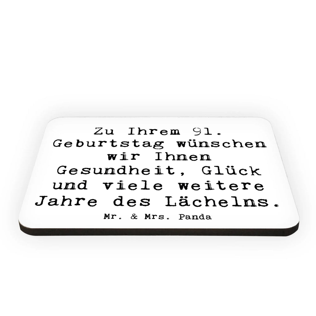 Magnet Spruch 91. Geburtstag Kühlschrankmagnet, Pinnwandmagnet, Souvenir Magnet, Motivmagnete, Dekomagnet, Whiteboard Magnet, Notiz Magnet, Kühlschrank Dekoration, Geburtstag, Geburtstagsgeschenk, Geschenk