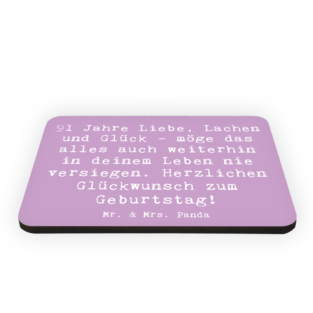 Magnet Spruch 91. Geburtstag Kühlschrankmagnet, Pinnwandmagnet, Souvenir Magnet, Motivmagnete, Dekomagnet, Whiteboard Magnet, Notiz Magnet, Kühlschrank Dekoration, Geburtstag, Geburtstagsgeschenk, Geschenk