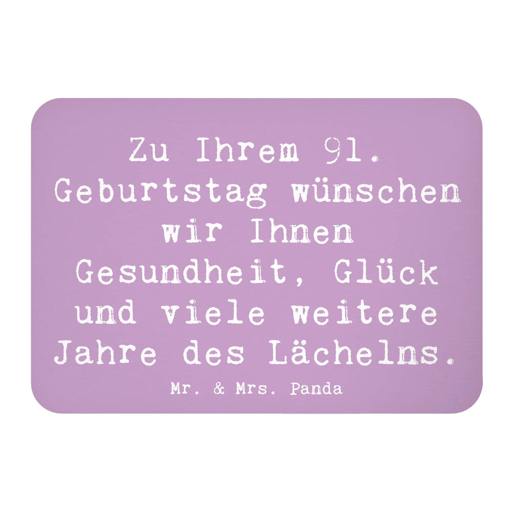 Magnet Spruch 91. Geburtstag Kühlschrankmagnet, Pinnwandmagnet, Souvenir Magnet, Motivmagnete, Dekomagnet, Whiteboard Magnet, Notiz Magnet, Kühlschrank Dekoration, Geburtstag, Geburtstagsgeschenk, Geschenk