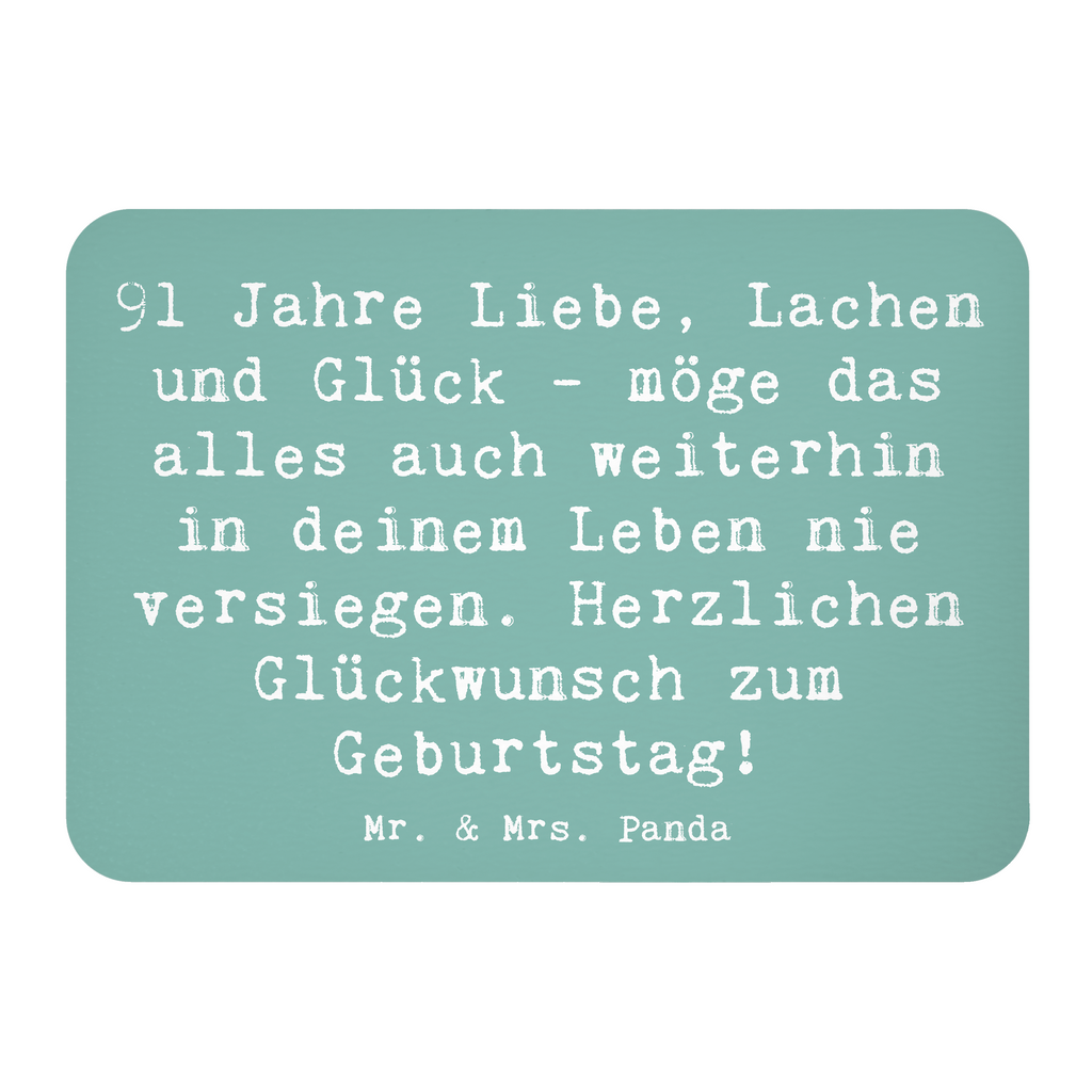 Magnet Spruch 91. Geburtstag Kühlschrankmagnet, Pinnwandmagnet, Souvenir Magnet, Motivmagnete, Dekomagnet, Whiteboard Magnet, Notiz Magnet, Kühlschrank Dekoration, Geburtstag, Geburtstagsgeschenk, Geschenk