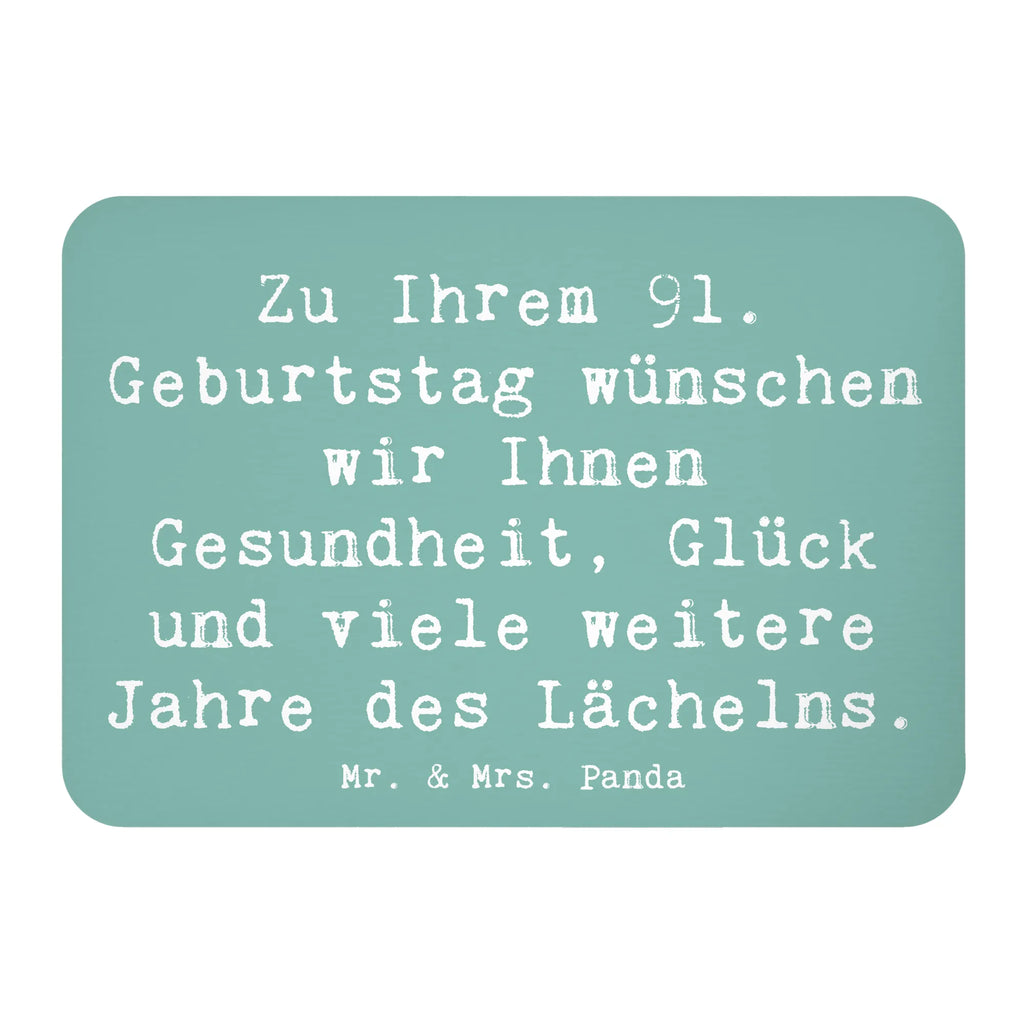 Magnet Spruch 91. Geburtstag Kühlschrankmagnet, Pinnwandmagnet, Souvenir Magnet, Motivmagnete, Dekomagnet, Whiteboard Magnet, Notiz Magnet, Kühlschrank Dekoration, Geburtstag, Geburtstagsgeschenk, Geschenk