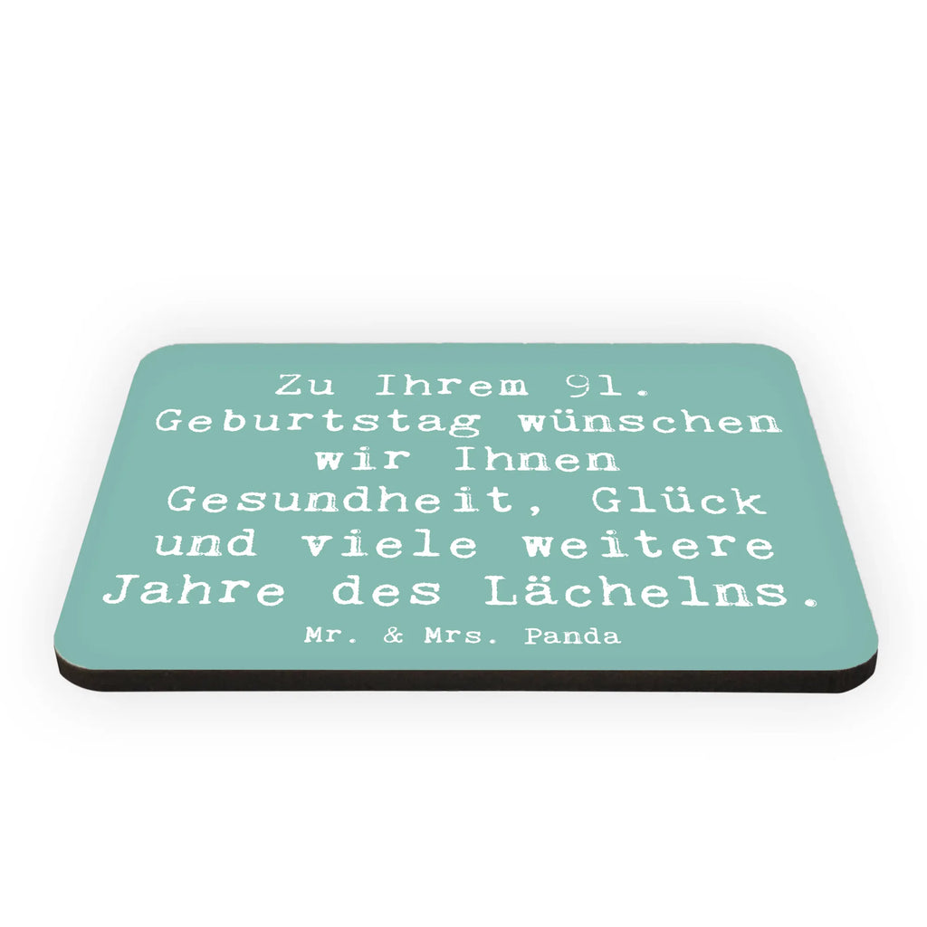 Magnet Spruch 91. Geburtstag Kühlschrankmagnet, Pinnwandmagnet, Souvenir Magnet, Motivmagnete, Dekomagnet, Whiteboard Magnet, Notiz Magnet, Kühlschrank Dekoration, Geburtstag, Geburtstagsgeschenk, Geschenk