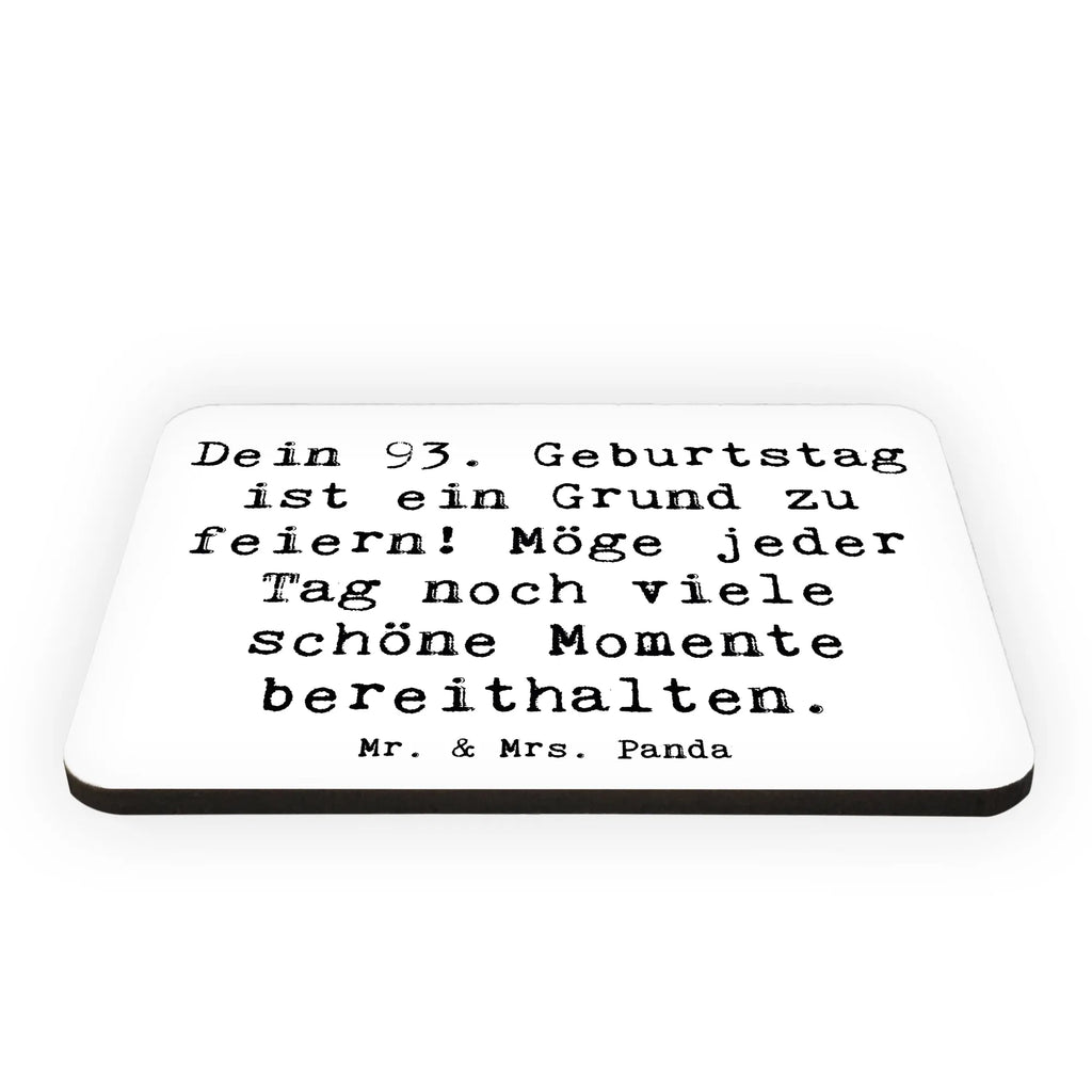 Magnet Spruch 93. Geburtstag Freude Kühlschrankmagnet, Pinnwandmagnet, Souvenir Magnet, Motivmagnete, Dekomagnet, Whiteboard Magnet, Notiz Magnet, Kühlschrank Dekoration, Geburtstag, Geburtstagsgeschenk, Geschenk