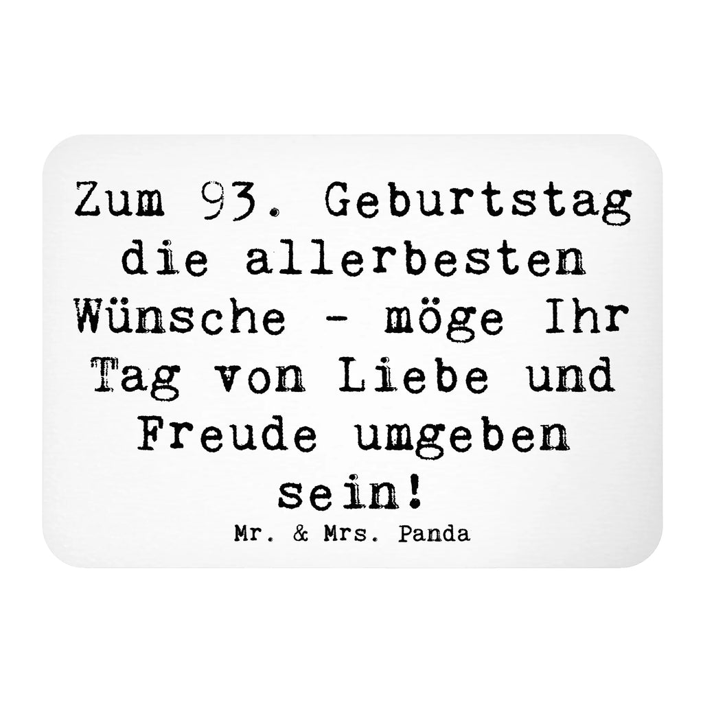 Magnet Spruch 93. Geburtstag Wünsche Kühlschrankmagnet, Pinnwandmagnet, Souvenir Magnet, Motivmagnete, Dekomagnet, Whiteboard Magnet, Notiz Magnet, Kühlschrank Dekoration, Geburtstag, Geburtstagsgeschenk, Geschenk