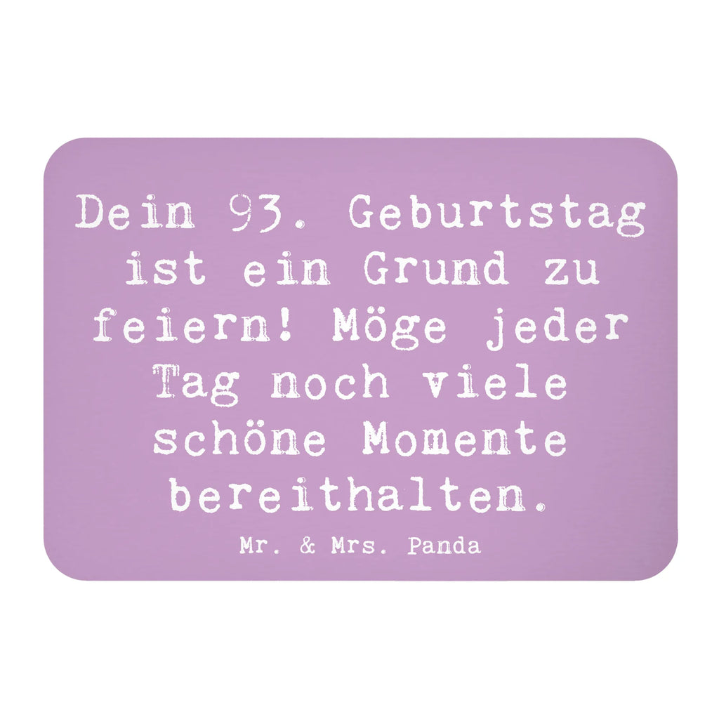 Magnet Spruch 93. Geburtstag Freude Kühlschrankmagnet, Pinnwandmagnet, Souvenir Magnet, Motivmagnete, Dekomagnet, Whiteboard Magnet, Notiz Magnet, Kühlschrank Dekoration, Geburtstag, Geburtstagsgeschenk, Geschenk