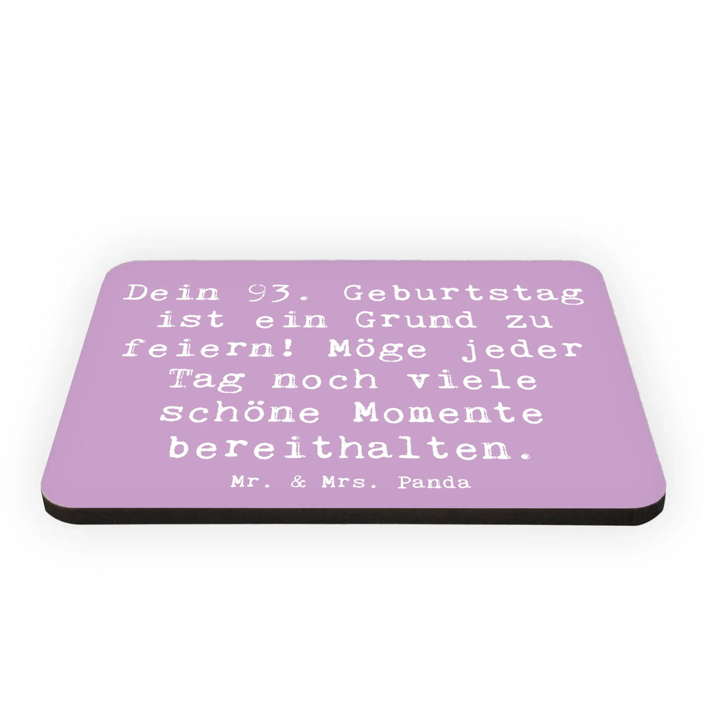 Magnet Spruch 93. Geburtstag Freude Kühlschrankmagnet, Pinnwandmagnet, Souvenir Magnet, Motivmagnete, Dekomagnet, Whiteboard Magnet, Notiz Magnet, Kühlschrank Dekoration, Geburtstag, Geburtstagsgeschenk, Geschenk