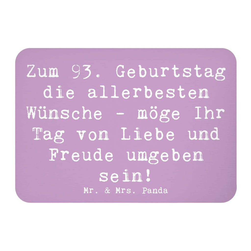 Magnet Spruch 93. Geburtstag Wünsche Kühlschrankmagnet, Pinnwandmagnet, Souvenir Magnet, Motivmagnete, Dekomagnet, Whiteboard Magnet, Notiz Magnet, Kühlschrank Dekoration, Geburtstag, Geburtstagsgeschenk, Geschenk