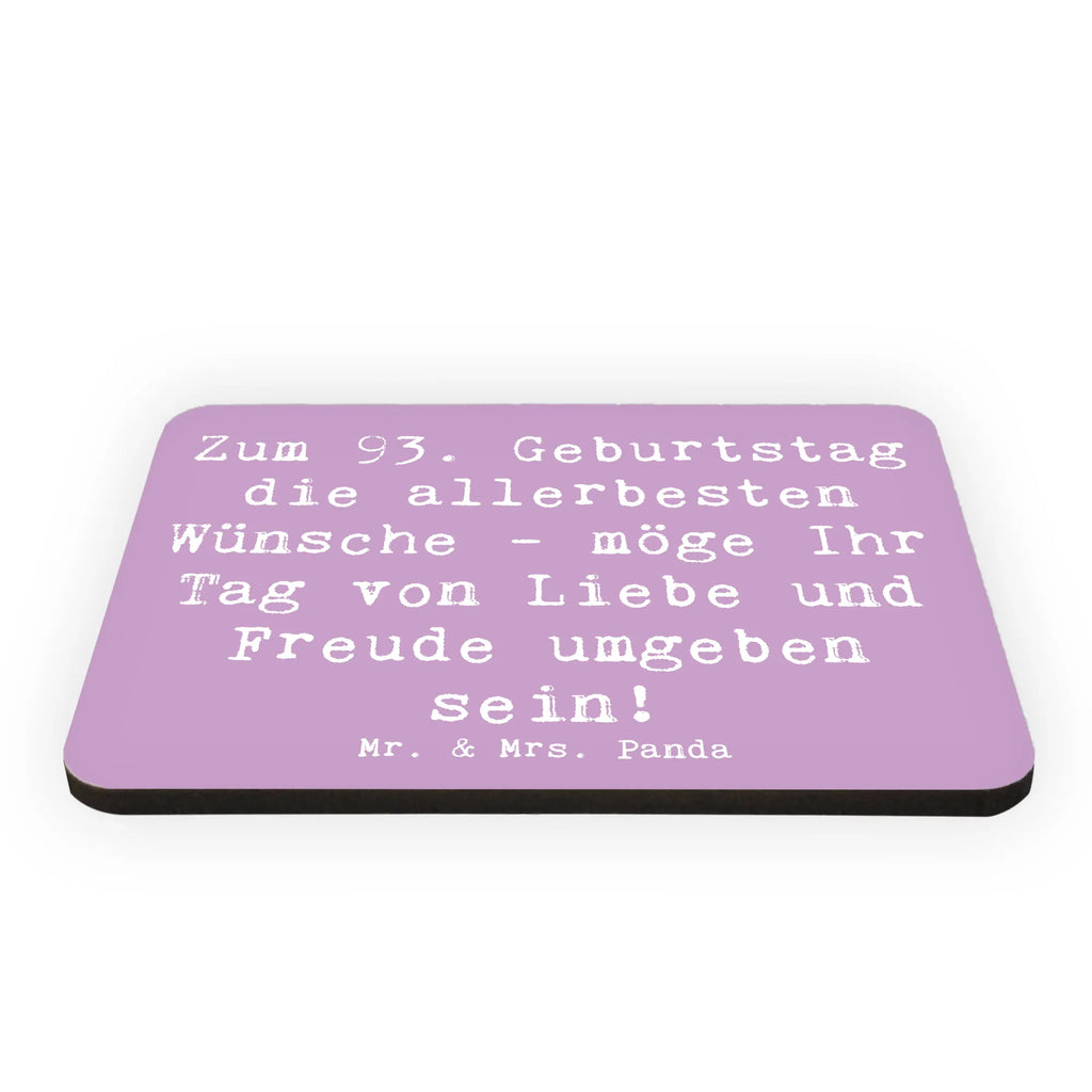 Magnet Spruch 93. Geburtstag Wünsche Kühlschrankmagnet, Pinnwandmagnet, Souvenir Magnet, Motivmagnete, Dekomagnet, Whiteboard Magnet, Notiz Magnet, Kühlschrank Dekoration, Geburtstag, Geburtstagsgeschenk, Geschenk