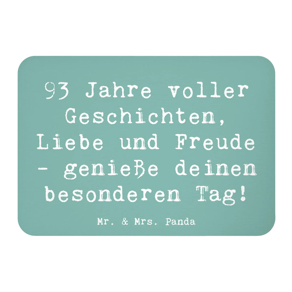 Magnet Spruch 93. Geburtstag Freude Kühlschrankmagnet, Pinnwandmagnet, Souvenir Magnet, Motivmagnete, Dekomagnet, Whiteboard Magnet, Notiz Magnet, Kühlschrank Dekoration, Geburtstag, Geburtstagsgeschenk, Geschenk