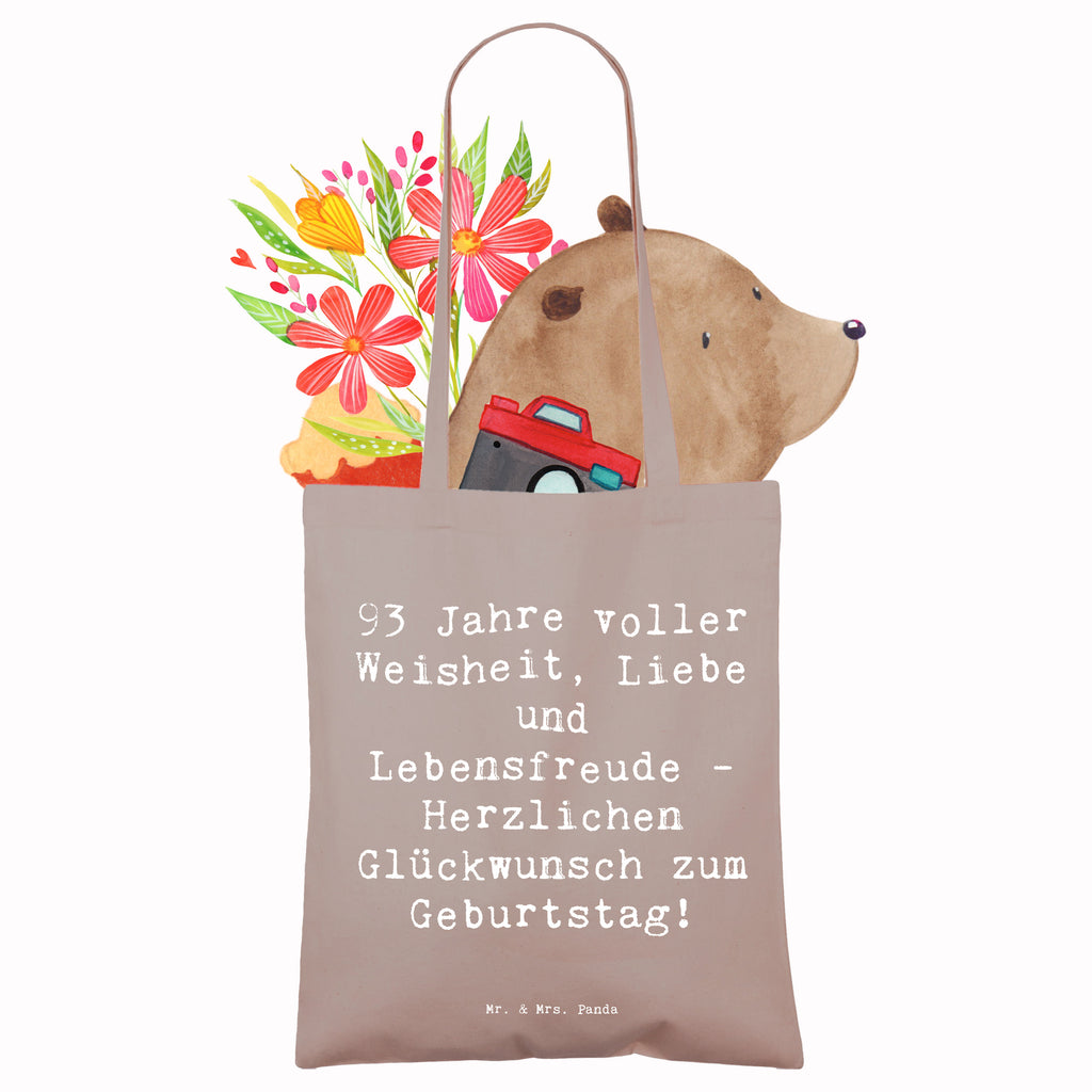 Tragetasche Spruch 93. Geburtstag Beuteltasche, Beutel, Einkaufstasche, Jutebeutel, Stoffbeutel, Tasche, Shopper, Umhängetasche, Strandtasche, Schultertasche, Stofftasche, Tragetasche, Badetasche, Jutetasche, Einkaufstüte, Laptoptasche, Geburtstag, Geburtstagsgeschenk, Geschenk