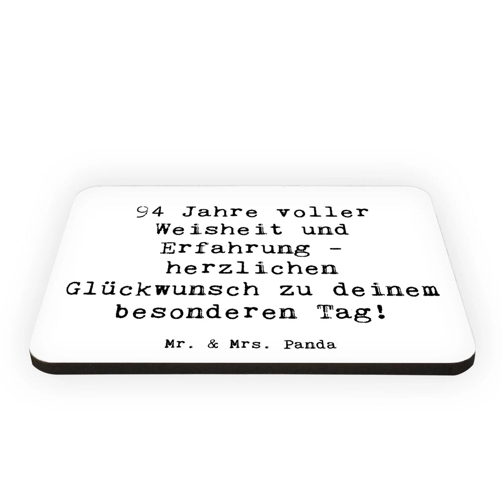 Magnet Spruch 94. Geburtstag Kühlschrankmagnet, Pinnwandmagnet, Souvenir Magnet, Motivmagnete, Dekomagnet, Whiteboard Magnet, Notiz Magnet, Kühlschrank Dekoration, Geburtstag, Geburtstagsgeschenk, Geschenk