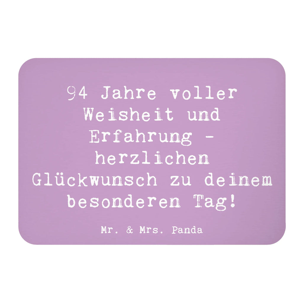 Magnet Spruch 94. Geburtstag Kühlschrankmagnet, Pinnwandmagnet, Souvenir Magnet, Motivmagnete, Dekomagnet, Whiteboard Magnet, Notiz Magnet, Kühlschrank Dekoration, Geburtstag, Geburtstagsgeschenk, Geschenk