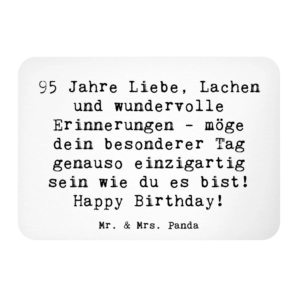 Magnet Spruch 95. Geburtstag Kühlschrankmagnet, Pinnwandmagnet, Souvenir Magnet, Motivmagnete, Dekomagnet, Whiteboard Magnet, Notiz Magnet, Kühlschrank Dekoration, Geburtstag, Geburtstagsgeschenk, Geschenk