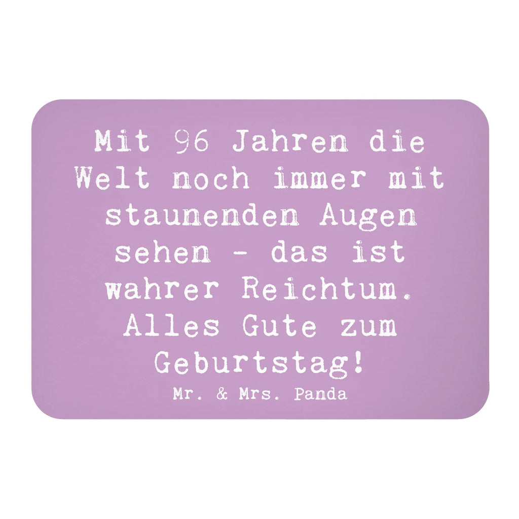 Magnet Spruch 96. Geburtstag Freude Kühlschrankmagnet, Pinnwandmagnet, Souvenir Magnet, Motivmagnete, Dekomagnet, Whiteboard Magnet, Notiz Magnet, Kühlschrank Dekoration, Geburtstag, Geburtstagsgeschenk, Geschenk