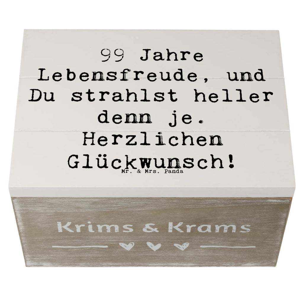 Holzkiste Spruch 99. Geburtstag Lebensfreude Holzkiste, Kiste, Schatzkiste, Truhe, Schatulle, XXL, Erinnerungsbox, Erinnerungskiste, Dekokiste, Aufbewahrungsbox, Geschenkbox, Geschenkdose, Geburtstag, Geburtstagsgeschenk, Geschenk