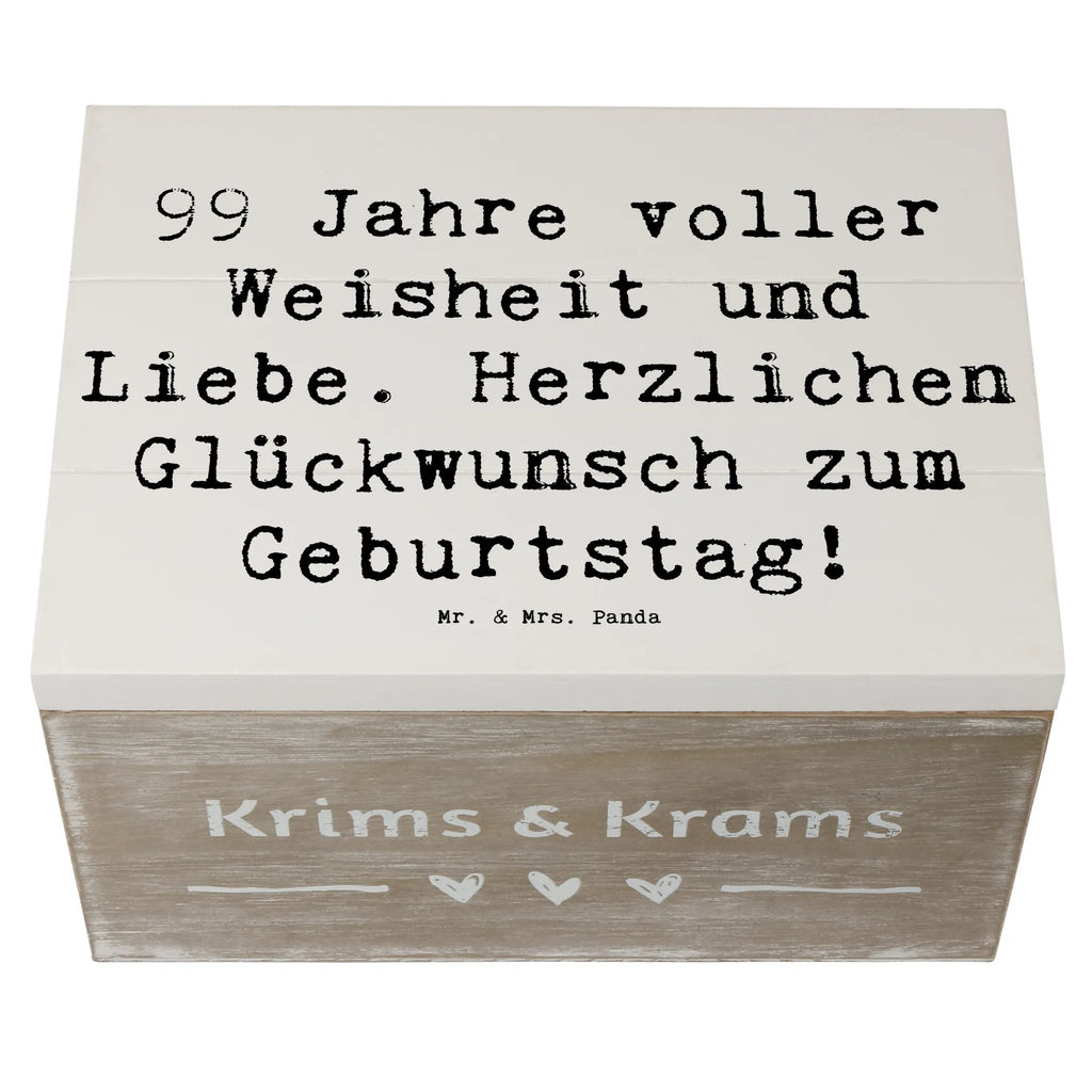 Holzkiste Spruch 99. Geburtstag Holzkiste, Kiste, Schatzkiste, Truhe, Schatulle, XXL, Erinnerungsbox, Erinnerungskiste, Dekokiste, Aufbewahrungsbox, Geschenkbox, Geschenkdose, Geburtstag, Geburtstagsgeschenk, Geschenk