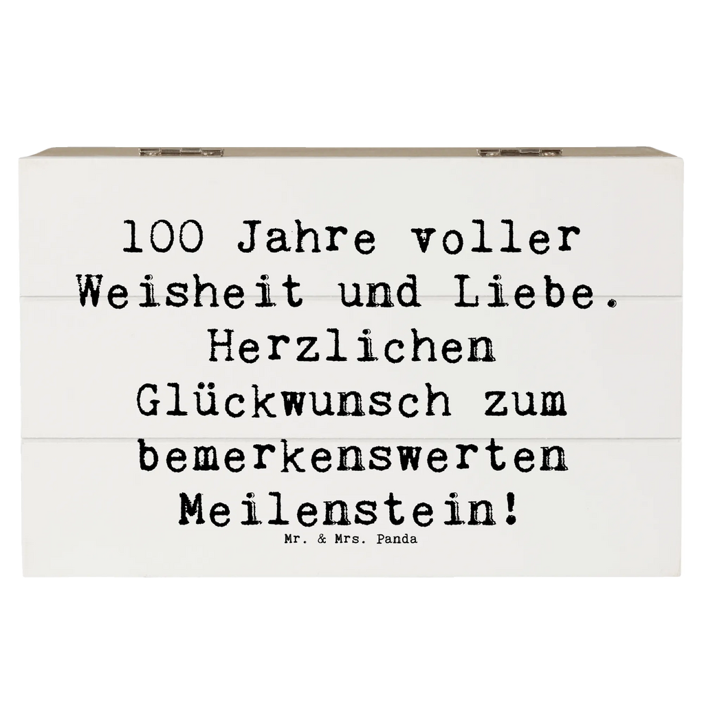 Holzkiste Spruch 100. Geburtstag Holzkiste, Kiste, Schatzkiste, Truhe, Schatulle, XXL, Erinnerungsbox, Erinnerungskiste, Dekokiste, Aufbewahrungsbox, Geschenkbox, Geschenkdose, Geburtstag, Geburtstagsgeschenk, Geschenk