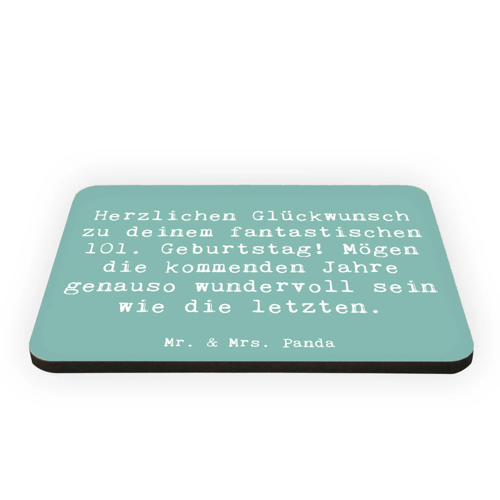 Magnet Spruch 101. Geburtstag Kühlschrankmagnet, Pinnwandmagnet, Souvenir Magnet, Motivmagnete, Dekomagnet, Whiteboard Magnet, Notiz Magnet, Kühlschrank Dekoration, Geburtstag, Geburtstagsgeschenk, Geschenk