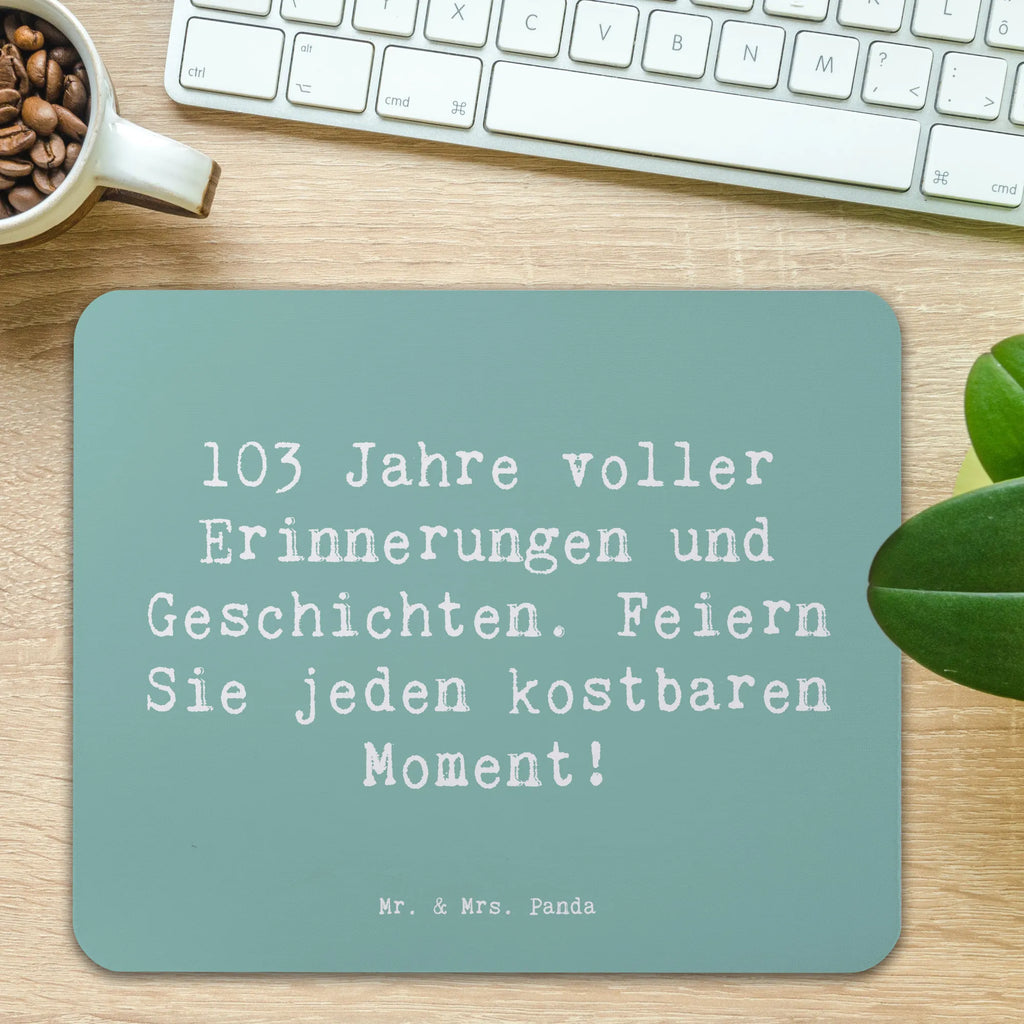 Mauspad Spruch 103. Geburtstag Erinnerungen Mousepad, Computer zubehör, Büroausstattung, PC Zubehör, Arbeitszimmer, Mauspad, Einzigartiges Mauspad, Designer Mauspad, Mausunterlage, Mauspad Büro, Geburtstag, Geburtstagsgeschenk, Geschenk