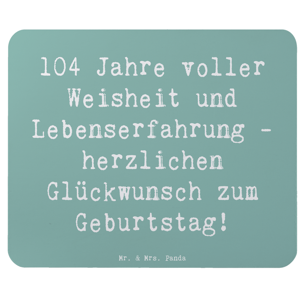 Mauspad Spruch 104. Geburtstag Mousepad, Computer zubehör, Büroausstattung, PC Zubehör, Arbeitszimmer, Mauspad, Einzigartiges Mauspad, Designer Mauspad, Mausunterlage, Mauspad Büro, Geburtstag, Geburtstagsgeschenk, Geschenk