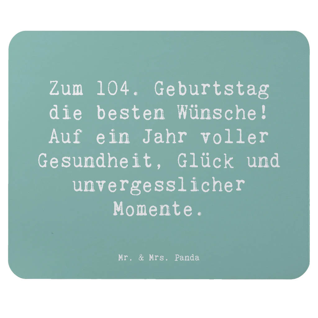 Mauspad Spruch 104. Geburtstag Glückwünsche Mousepad, Computer zubehör, Büroausstattung, PC Zubehör, Arbeitszimmer, Mauspad, Einzigartiges Mauspad, Designer Mauspad, Mausunterlage, Mauspad Büro, Geburtstag, Geburtstagsgeschenk, Geschenk