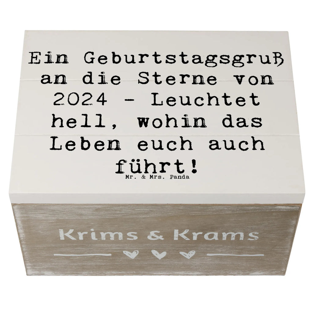 Holzkiste Spruch 2024 Geburtstag Sterne Holzkiste, Kiste, Schatzkiste, Truhe, Schatulle, XXL, Erinnerungsbox, Erinnerungskiste, Dekokiste, Aufbewahrungsbox, Geschenkbox, Geschenkdose, Geburtstag, Geburtstagsgeschenk, Geschenk