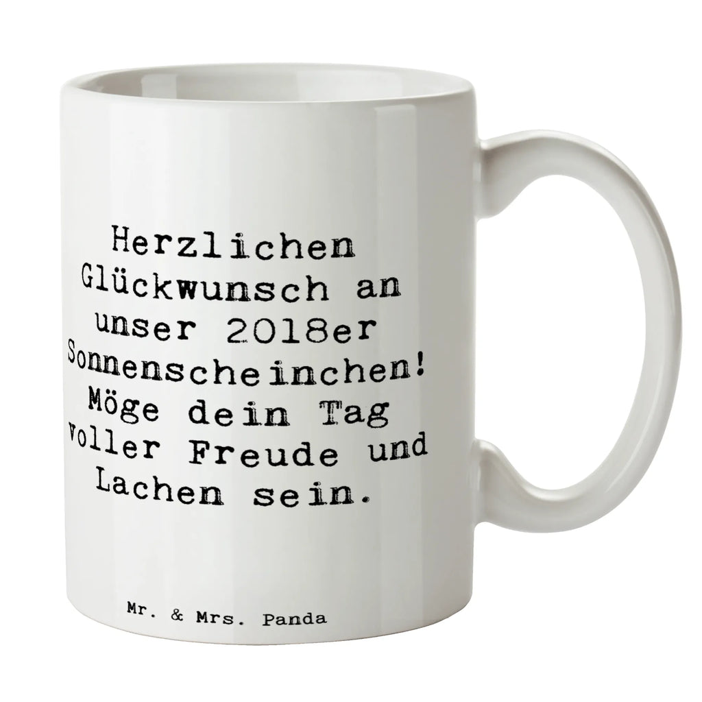 Tasse Spruch 2018 Geburtstag Sonnenscheinchen Tasse, Kaffeetasse, Teetasse, Becher, Kaffeebecher, Teebecher, Keramiktasse, Porzellantasse, Büro Tasse, Geschenk Tasse, Tasse Sprüche, Tasse Motive, Kaffeetassen, Tasse bedrucken, Designer Tasse, Cappuccino Tassen, Schöne Teetassen, Geburtstag, Geburtstagsgeschenk, Geschenk