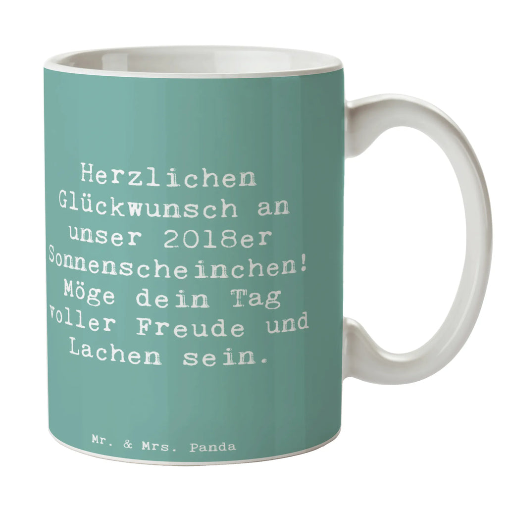 Tasse Spruch 2018 Geburtstag Sonnenscheinchen Tasse, Kaffeetasse, Teetasse, Becher, Kaffeebecher, Teebecher, Keramiktasse, Porzellantasse, Büro Tasse, Geschenk Tasse, Tasse Sprüche, Tasse Motive, Kaffeetassen, Tasse bedrucken, Designer Tasse, Cappuccino Tassen, Schöne Teetassen, Geburtstag, Geburtstagsgeschenk, Geschenk