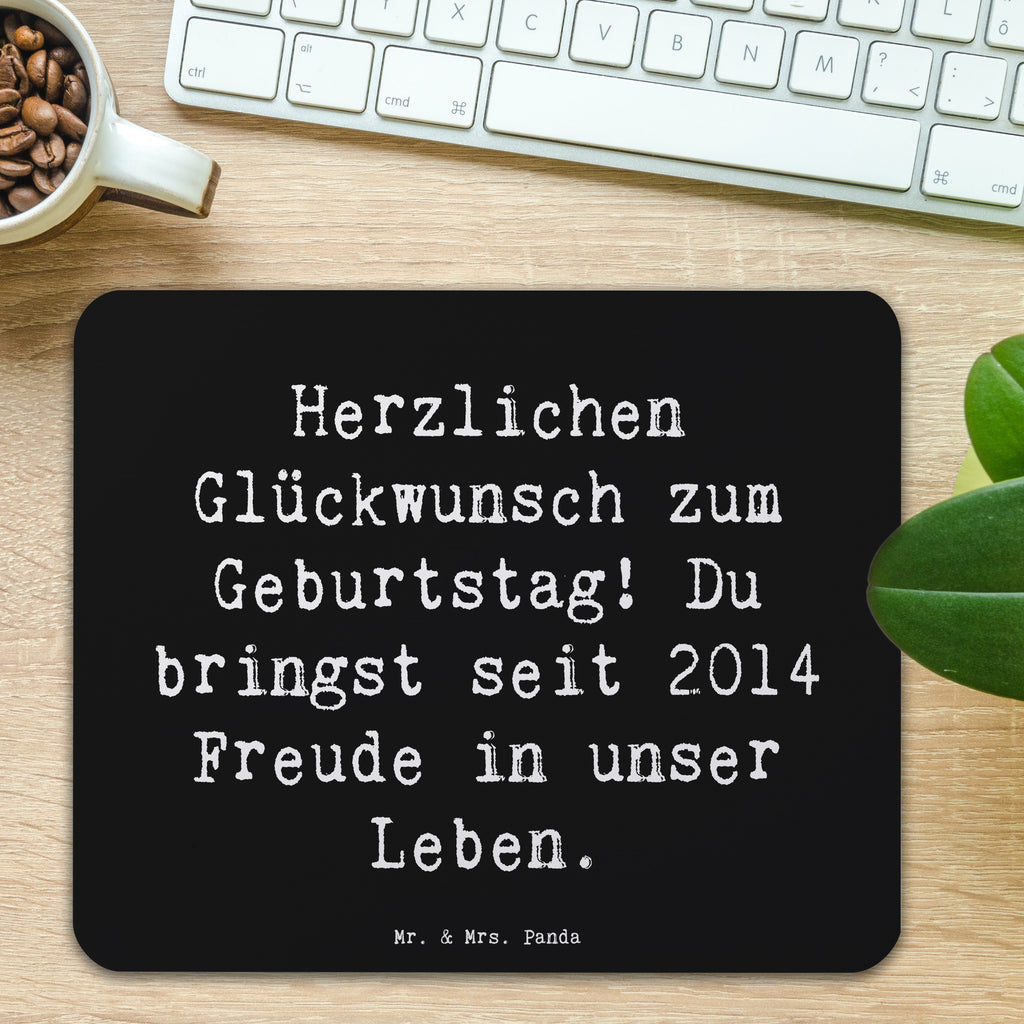 Mauspad Spruch 2014 Geburtstag Freude Mousepad, Computer zubehör, Büroausstattung, PC Zubehör, Arbeitszimmer, Mauspad, Einzigartiges Mauspad, Designer Mauspad, Mausunterlage, Mauspad Büro, Geburtstag, Geburtstagsgeschenk, Geschenk