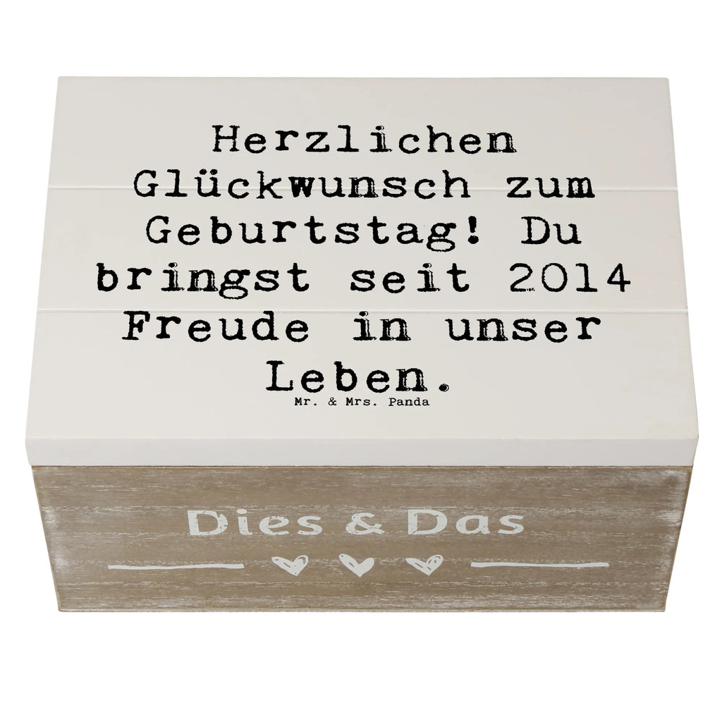 Holzkiste Spruch 2014 Geburtstag Freude Holzkiste, Kiste, Schatzkiste, Truhe, Schatulle, XXL, Erinnerungsbox, Erinnerungskiste, Dekokiste, Aufbewahrungsbox, Geschenkbox, Geschenkdose, Geburtstag, Geburtstagsgeschenk, Geschenk