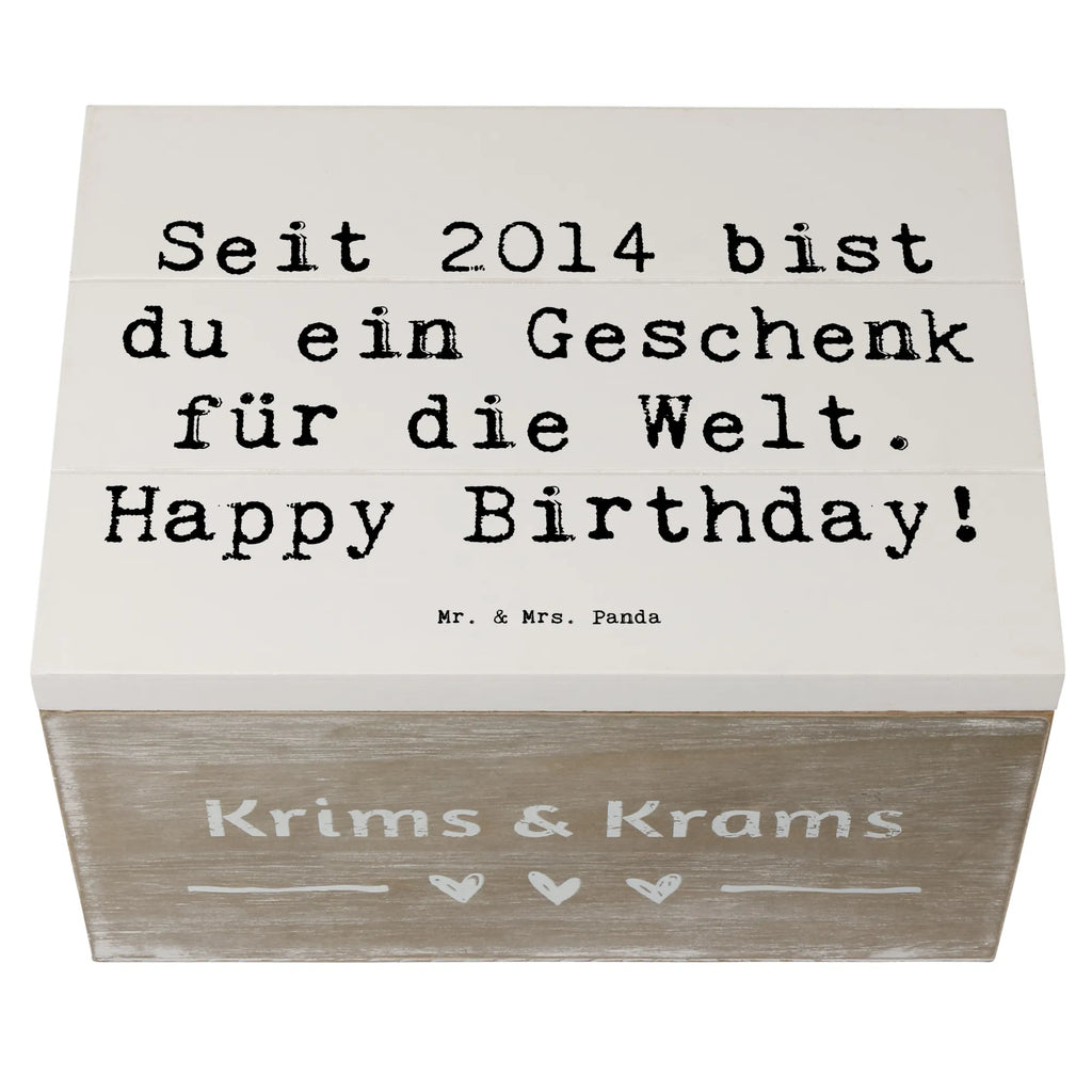 Holzkiste Spruch 2014 Geburtstag Geschenk Holzkiste, Kiste, Schatzkiste, Truhe, Schatulle, XXL, Erinnerungsbox, Erinnerungskiste, Dekokiste, Aufbewahrungsbox, Geschenkbox, Geschenkdose, Geburtstag, Geburtstagsgeschenk, Geschenk