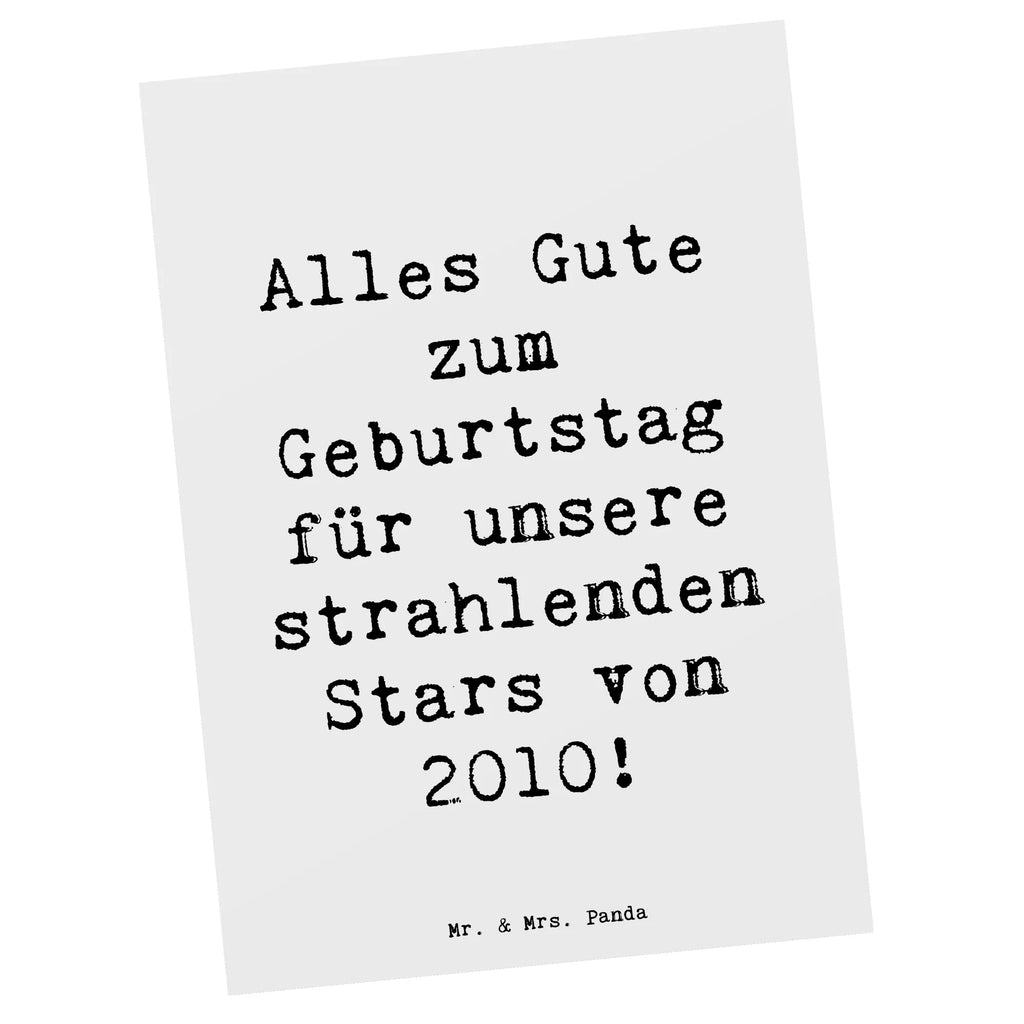 Postkarte Spruch 2010 Geburtstag Stars Postkarte, Karte, Geschenkkarte, Grußkarte, Einladung, Ansichtskarte, Geburtstagskarte, Einladungskarte, Dankeskarte, Ansichtskarten, Einladung Geburtstag, Einladungskarten Geburtstag, Geburtstag, Geburtstagsgeschenk, Geschenk