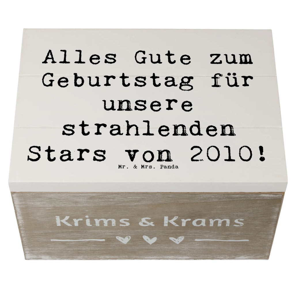 Holzkiste Spruch 2010 Geburtstag Stars Holzkiste, Kiste, Schatzkiste, Truhe, Schatulle, XXL, Erinnerungsbox, Erinnerungskiste, Dekokiste, Aufbewahrungsbox, Geschenkbox, Geschenkdose, Geburtstag, Geburtstagsgeschenk, Geschenk