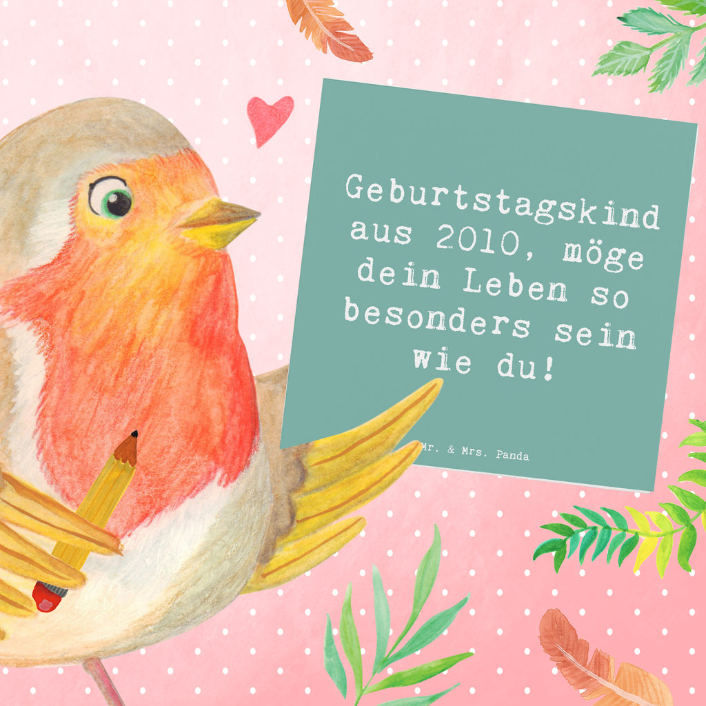 Deluxe Karte Spruch 2010 Geburtstag Karte, Grußkarte, Klappkarte, Einladungskarte, Glückwunschkarte, Hochzeitskarte, Geburtstagskarte, Hochwertige Grußkarte, Hochwertige Klappkarte, Geburtstag, Geburtstagsgeschenk, Geschenk