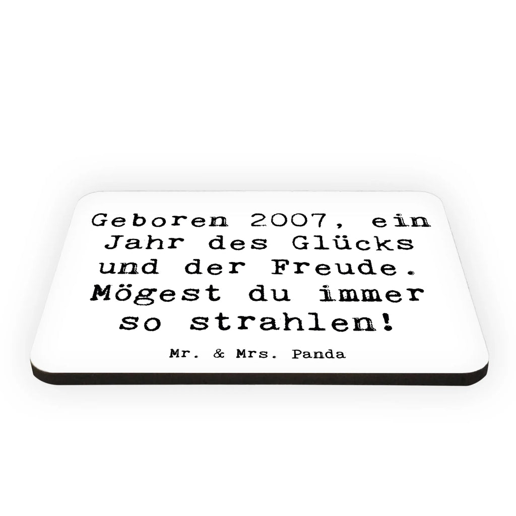 Magnet Spruch 2007 Geburtstag Kühlschrankmagnet, Pinnwandmagnet, Souvenir Magnet, Motivmagnete, Dekomagnet, Whiteboard Magnet, Notiz Magnet, Kühlschrank Dekoration, Geburtstag, Geburtstagsgeschenk, Geschenk