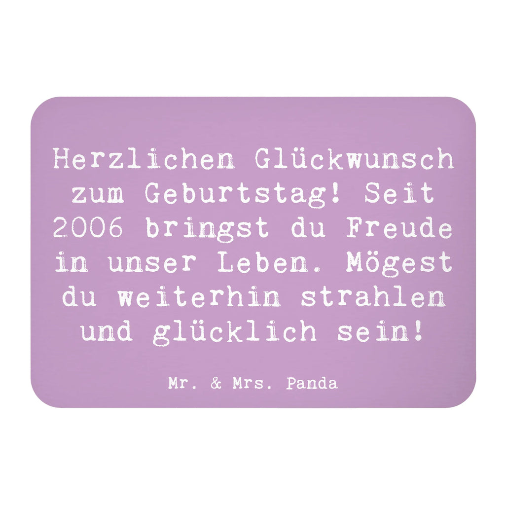 Magnet Spruch 2006 Geburtstag Kühlschrankmagnet, Pinnwandmagnet, Souvenir Magnet, Motivmagnete, Dekomagnet, Whiteboard Magnet, Notiz Magnet, Kühlschrank Dekoration, Geburtstag, Geburtstagsgeschenk, Geschenk