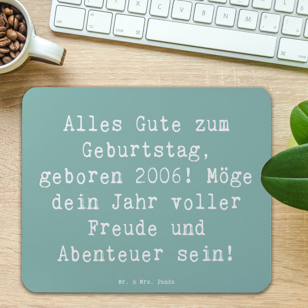 Mauspad Spruch 2006 Geburtstag Mousepad, Computer zubehör, Büroausstattung, PC Zubehör, Arbeitszimmer, Mauspad, Einzigartiges Mauspad, Designer Mauspad, Mausunterlage, Mauspad Büro, Geburtstag, Geburtstagsgeschenk, Geschenk