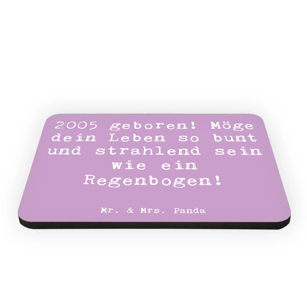 Magnet Spruch 2005 Geburtstag Regenbogen Kühlschrankmagnet, Pinnwandmagnet, Souvenir Magnet, Motivmagnete, Dekomagnet, Whiteboard Magnet, Notiz Magnet, Kühlschrank Dekoration, Geburtstag, Geburtstagsgeschenk, Geschenk