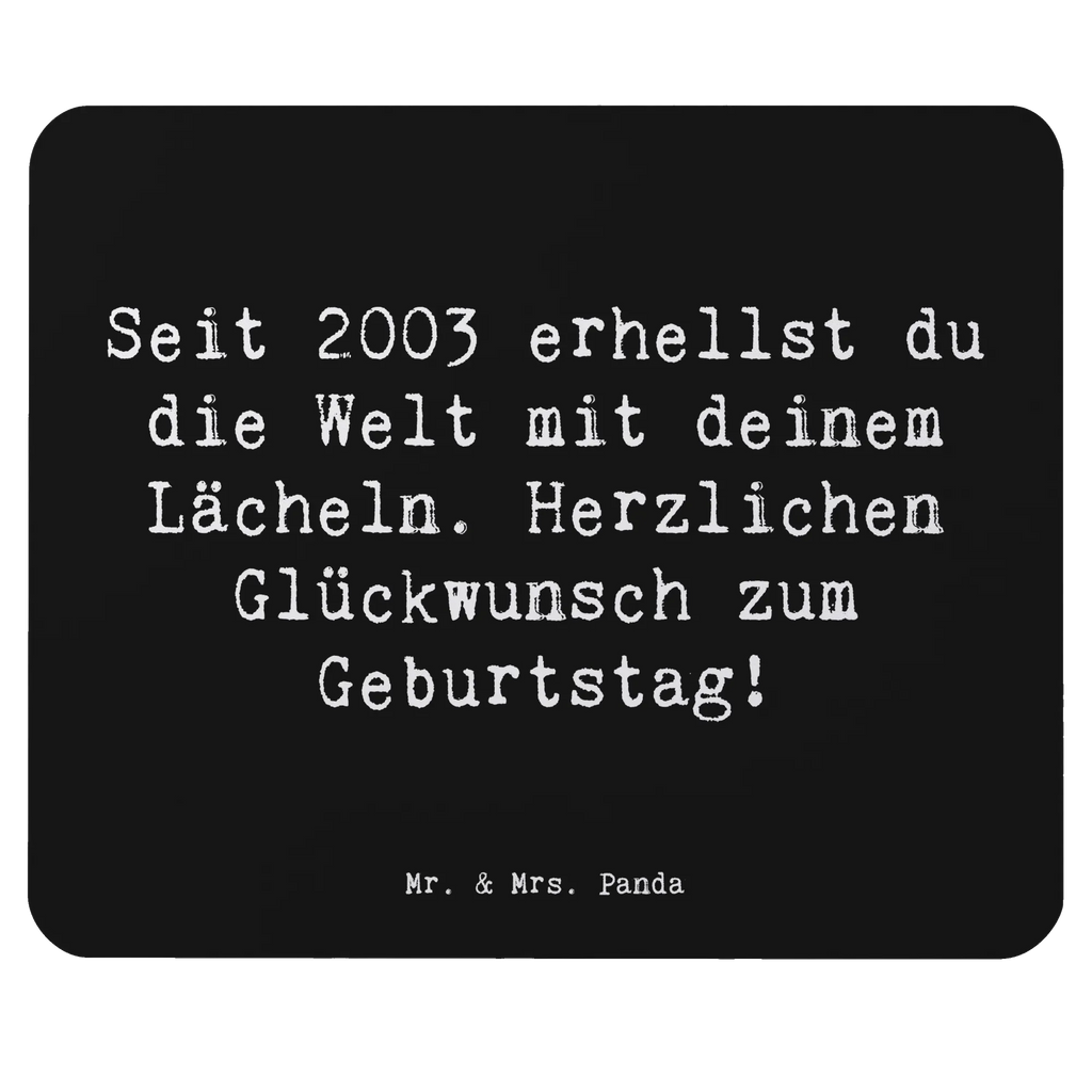 Mauspad Spruch 2003 Geburtstag Mousepad, Computer zubehör, Büroausstattung, PC Zubehör, Arbeitszimmer, Mauspad, Einzigartiges Mauspad, Designer Mauspad, Mausunterlage, Mauspad Büro, Geburtstag, Geburtstagsgeschenk, Geschenk