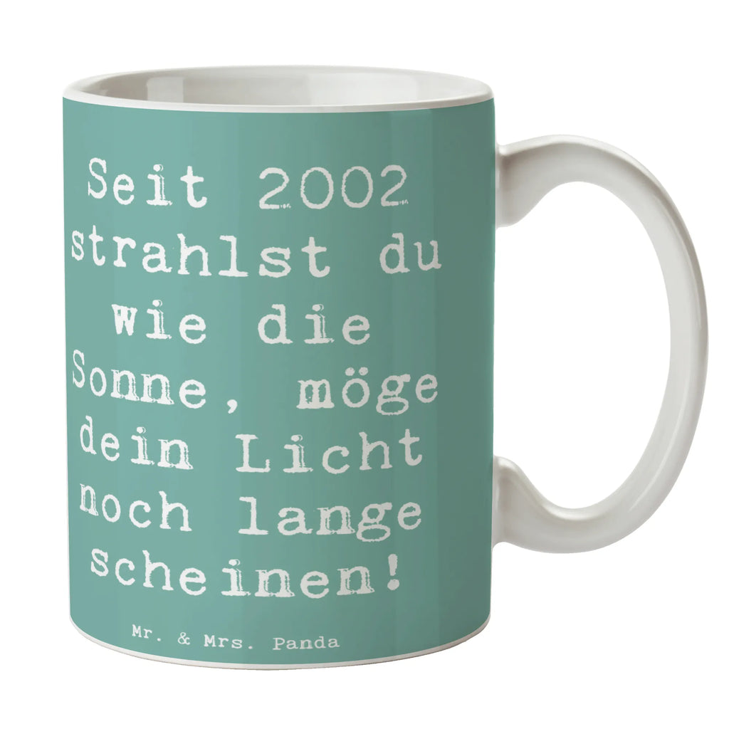 Tasse Spruch 2002 Geburtstag Tasse, Kaffeetasse, Teetasse, Becher, Kaffeebecher, Teebecher, Keramiktasse, Porzellantasse, Büro Tasse, Geschenk Tasse, Tasse Sprüche, Tasse Motive, Kaffeetassen, Tasse bedrucken, Designer Tasse, Cappuccino Tassen, Schöne Teetassen, Geburtstag, Geburtstagsgeschenk, Geschenk